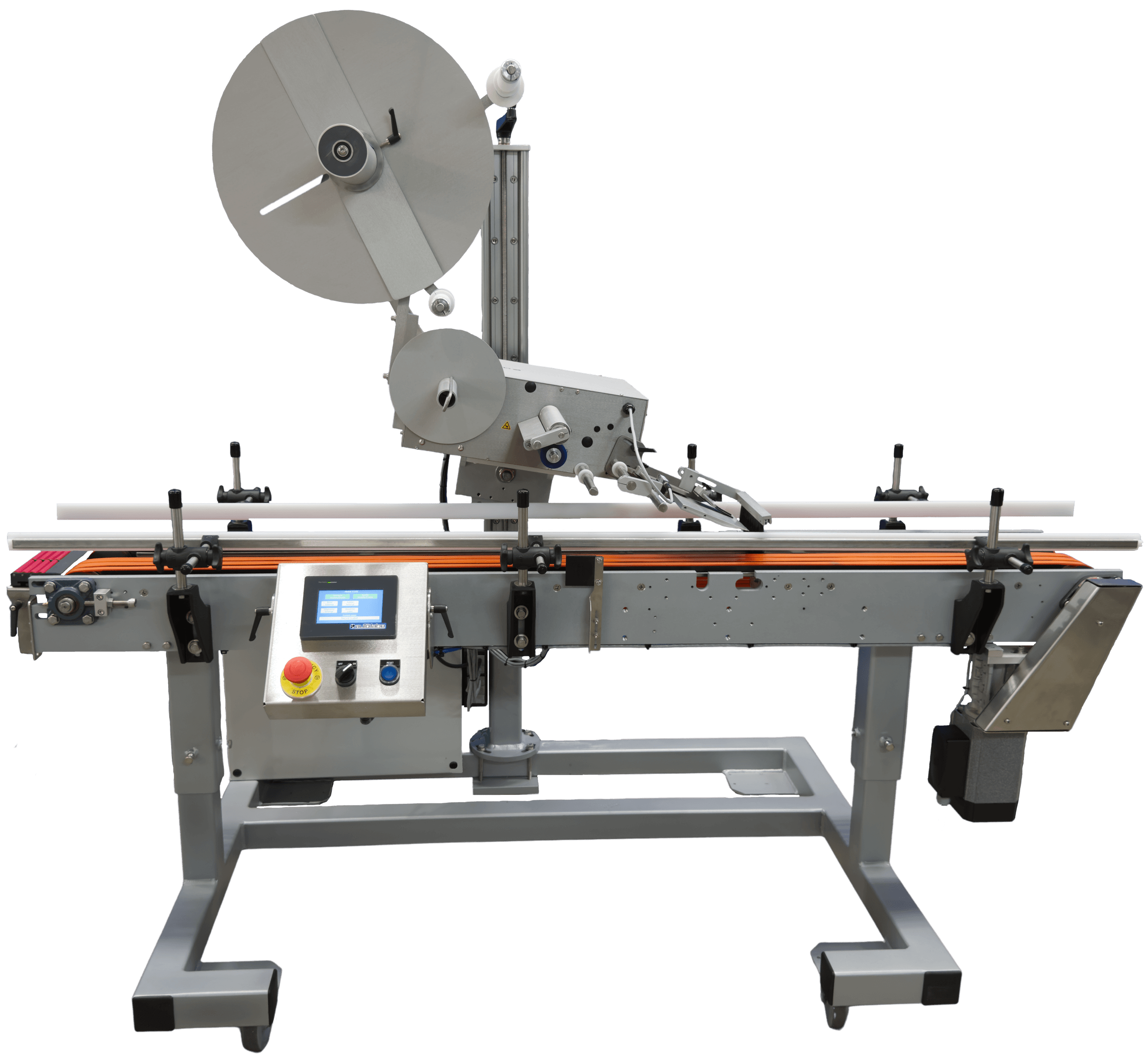 Auto Labe 610CS automatic system for three-sided labeling and sealing of clamshell containers